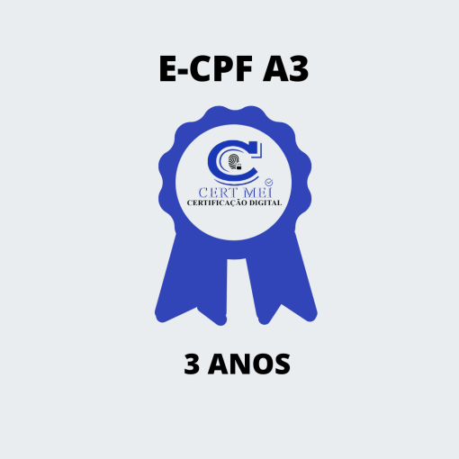 CERT MEI 3 anos